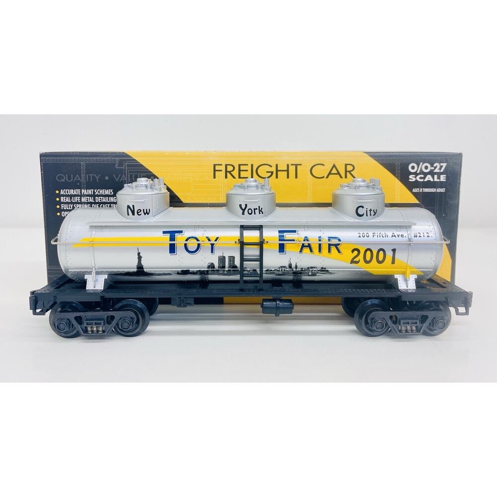 K-Line 2001 New York City Toy Fair 3 Dome Tank Car K636-7401 New